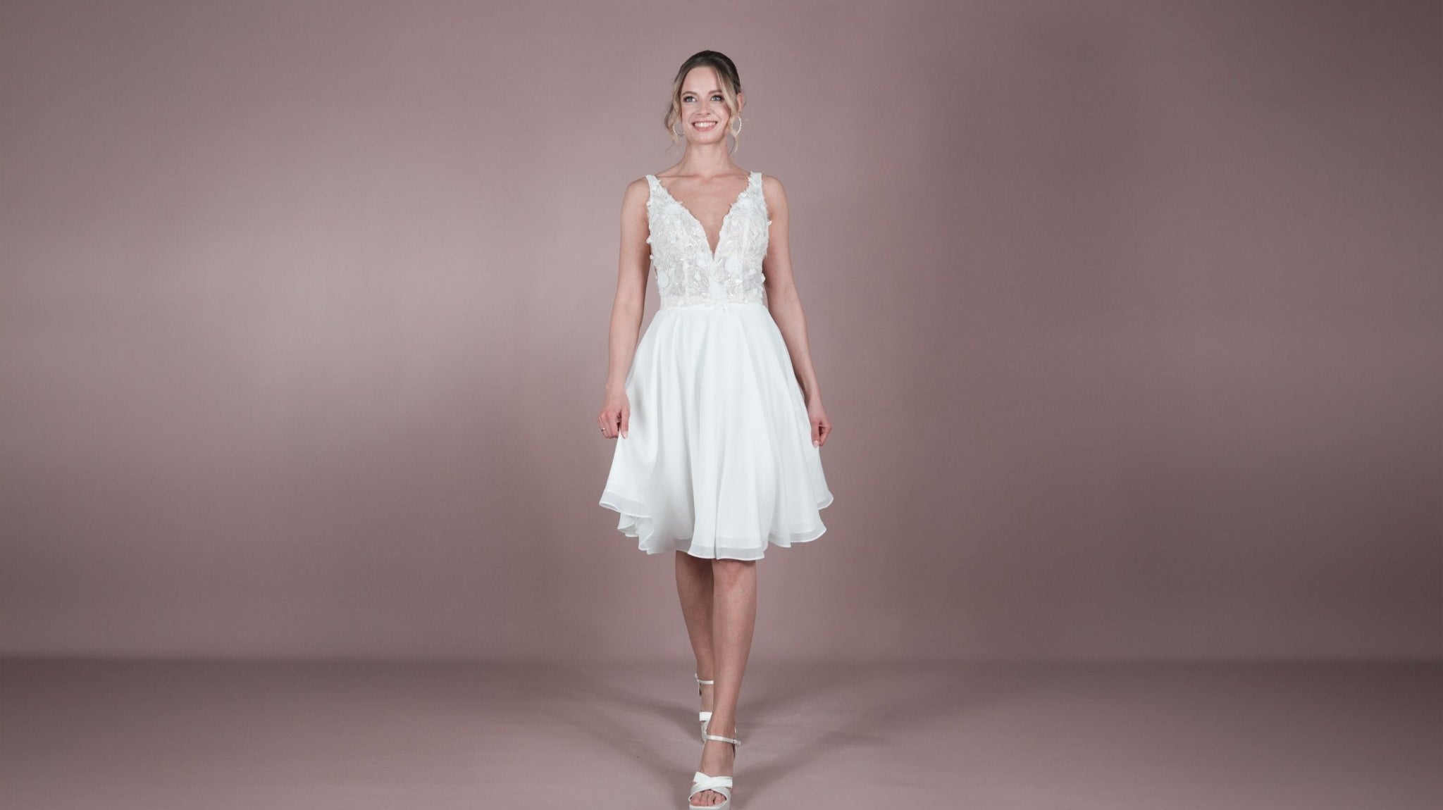 2-Teiler Brautmode - Ideal fürs Standesamt - Bridonista